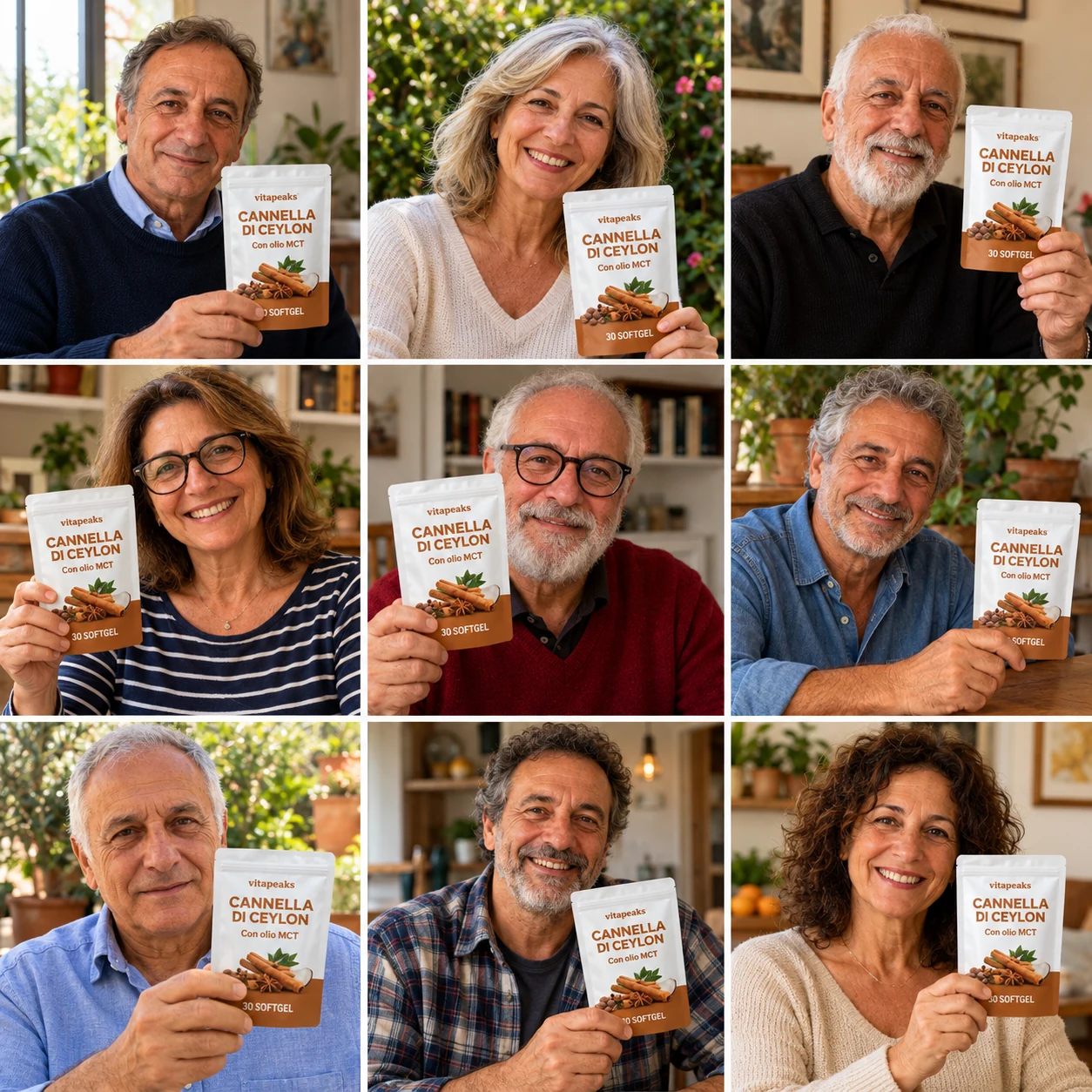 Persone con VitaPeaks